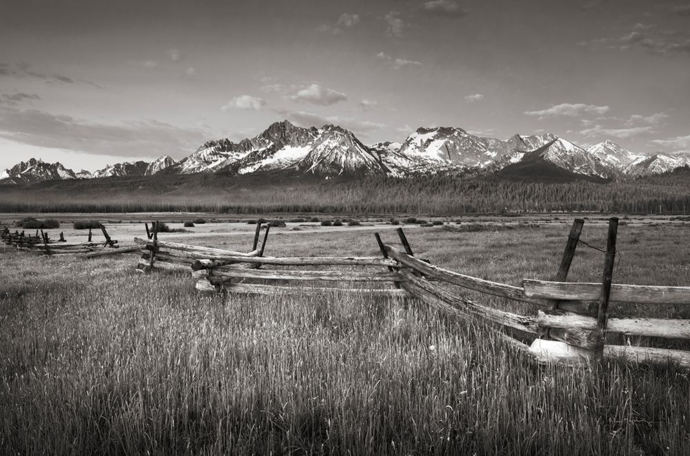 Stanley Basin Fence art print by Alan Majchrowicz for $57.95 CAD
