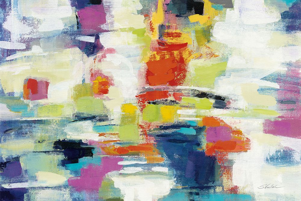Island Town Bright art print by Silvia Vassileva for $57.95 CAD