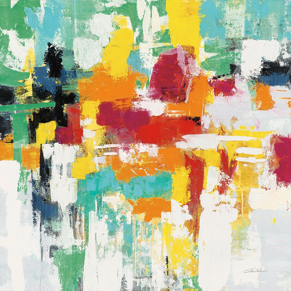 Summer Silk Road Warm art print by Silvia Vassileva for $57.95 CAD