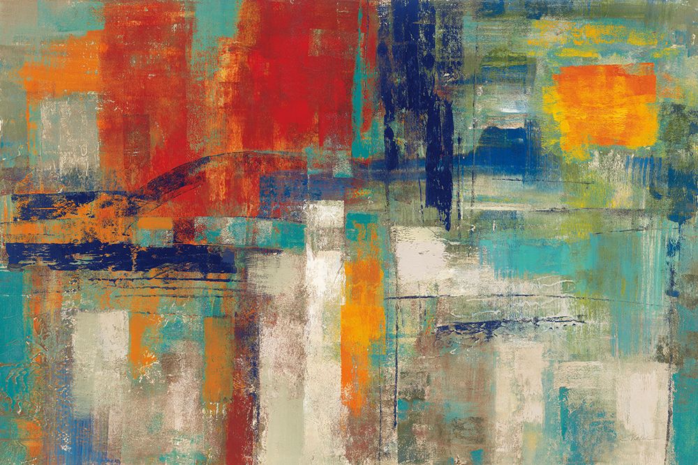 Harbor Sunset Bright art print by Silvia Vassileva for $57.95 CAD