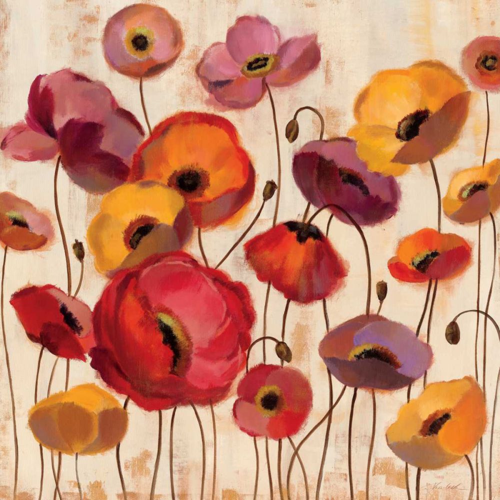 Sunrise Anemones art print by Silvia Vassileva for $57.95 CAD