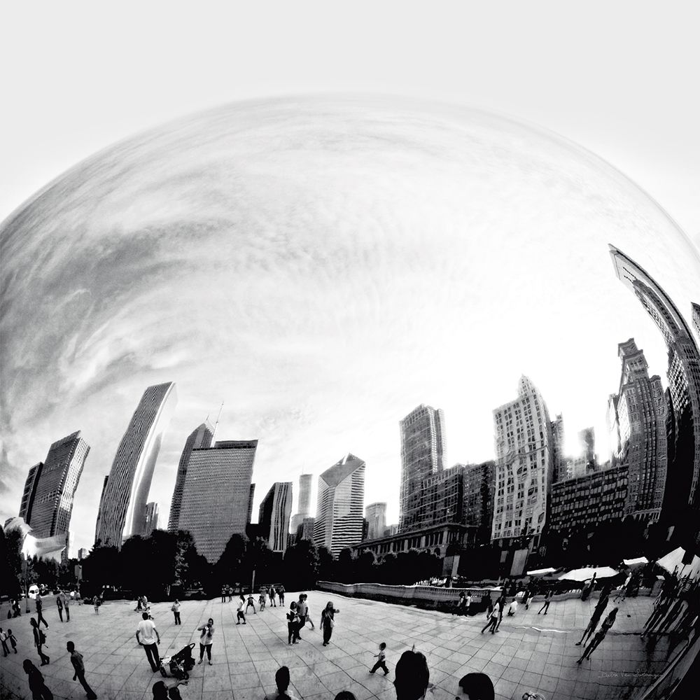 The Bean Chicago Bold Sq art print by Debra Van Swearingen for $57.95 CAD