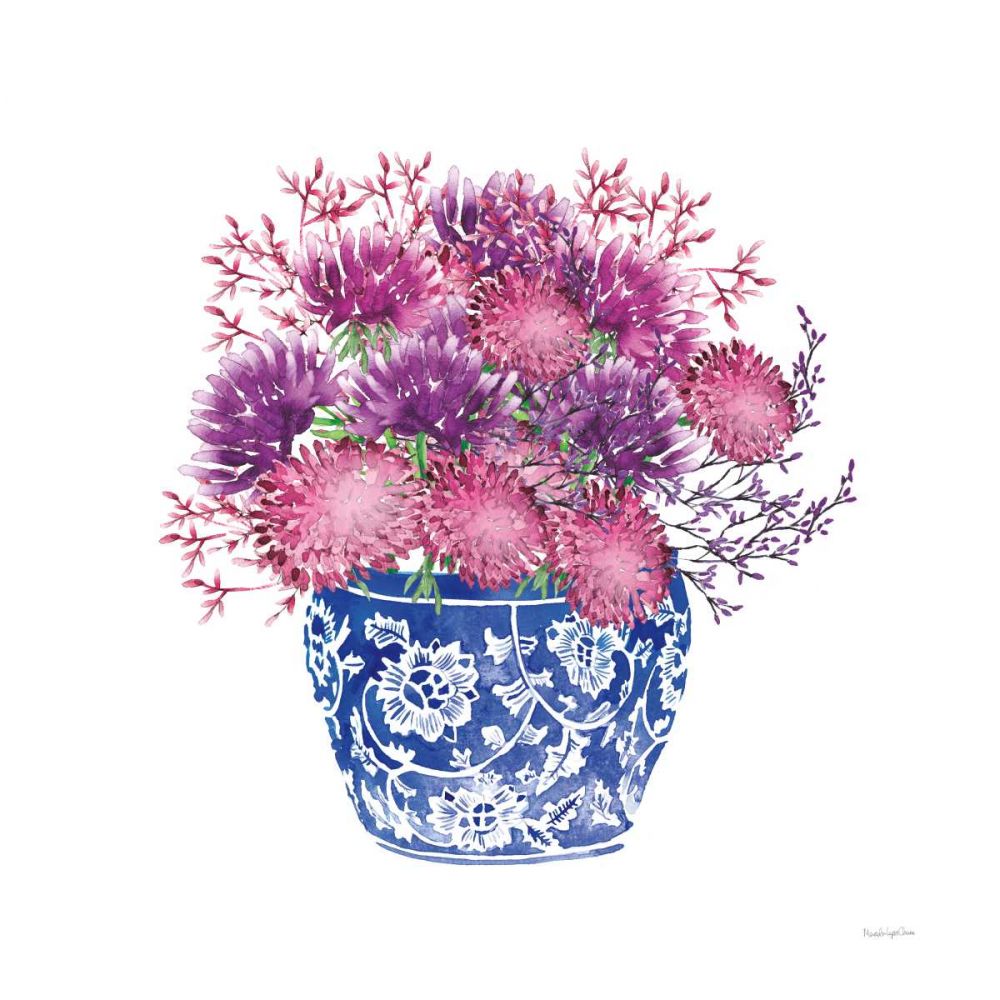 Chinoiserie Style IV art print by Mercedes Lopez Charro for $57.95 CAD