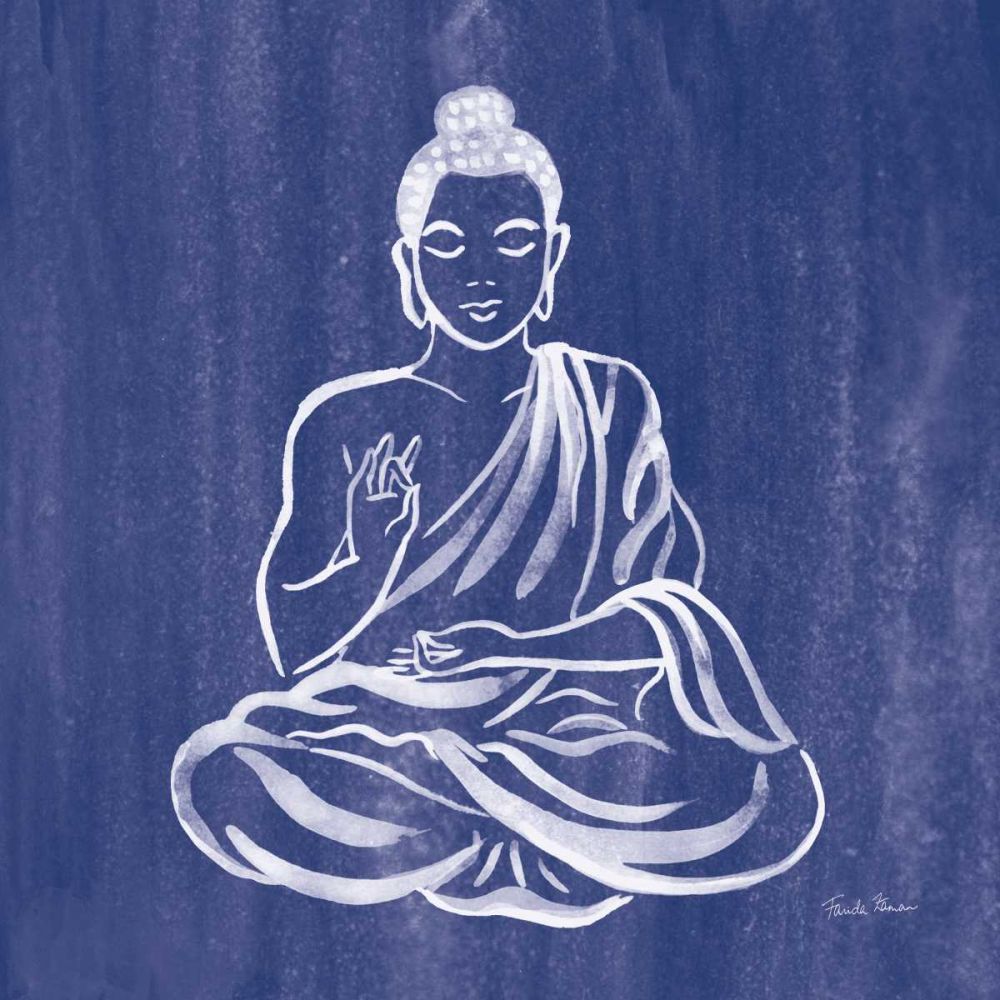Buddha art print by Farida Zaman for $57.95 CAD