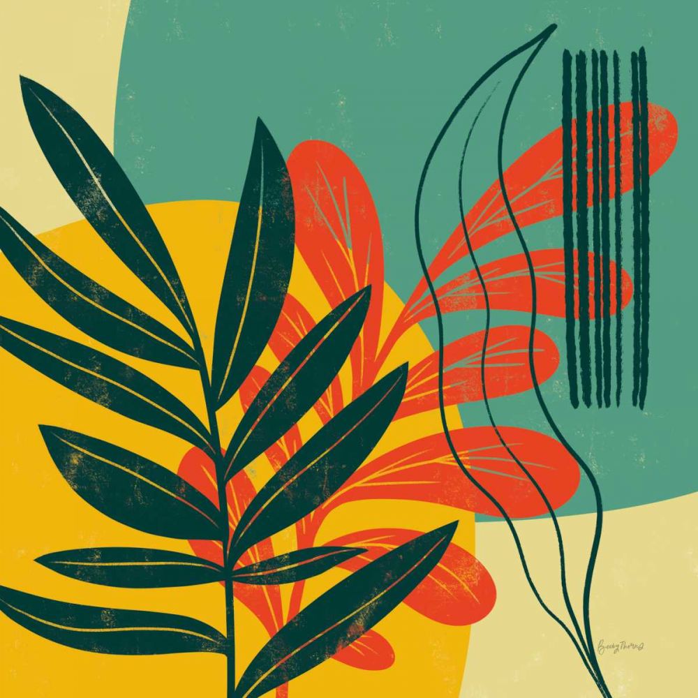 Mid Century Modern I art print by Becky Thorns for $57.95 CAD
