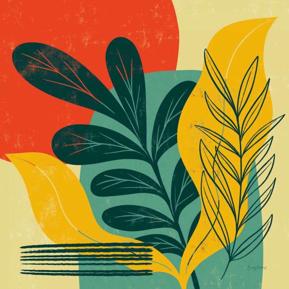 Mid Century Modern III art print by Becky Thorns for $57.95 CAD