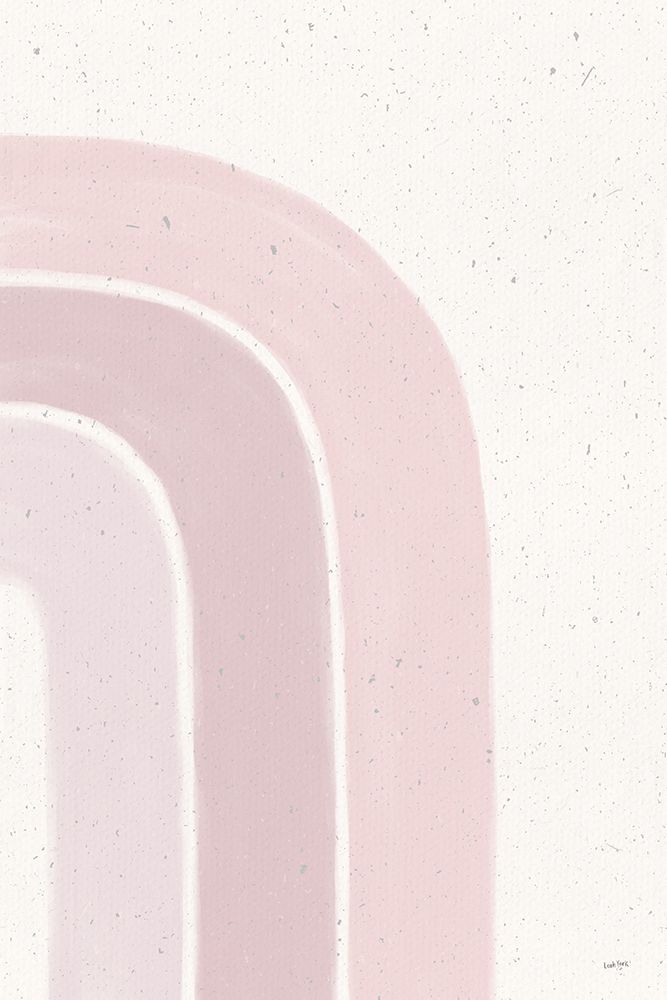 Rainbow Blush I art print by Leah York for $57.95 CAD