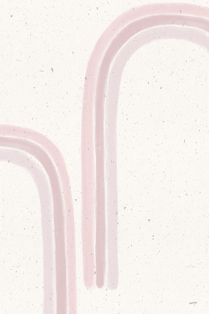 Rainbow Blush II art print by Leah York for $57.95 CAD