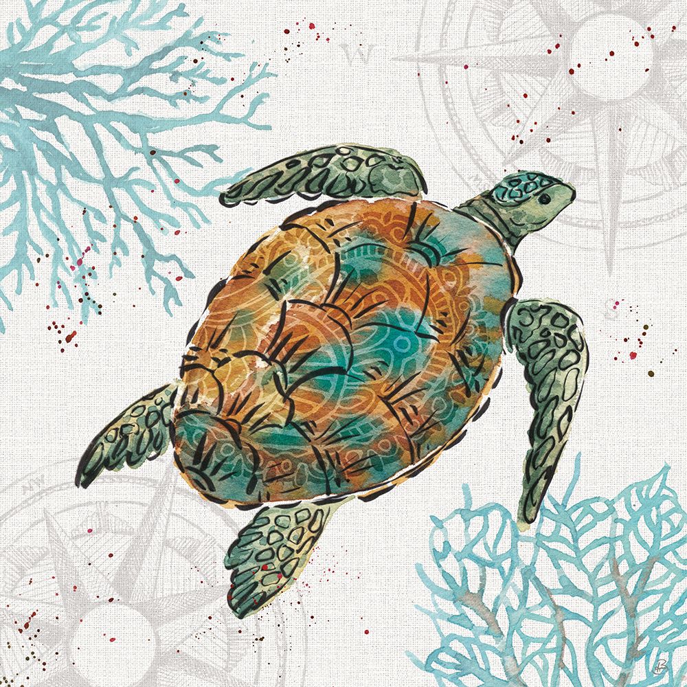 Ocean Finds IV art print by Daphne Brissonnet for $57.95 CAD