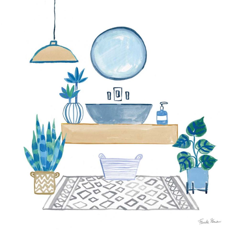Relax I Tan art print by Farida Zaman for $57.95 CAD