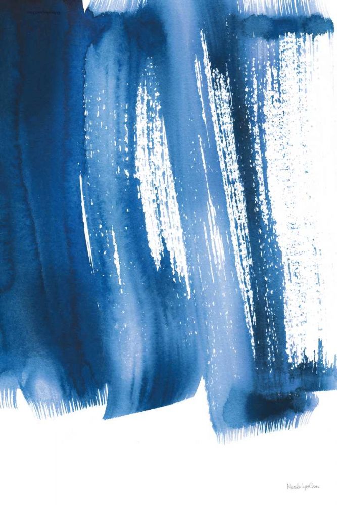 Bold Blue I art print by Mercedes Lopez Charro for $57.95 CAD
