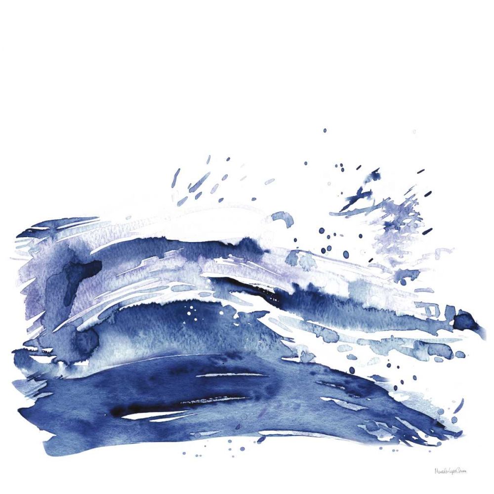 Coastal Splash I art print by Mercedes Lopez Charro for $57.95 CAD
