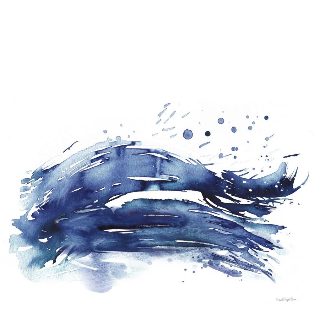 Coastal Splash III art print by Mercedes Lopez Charro for $57.95 CAD