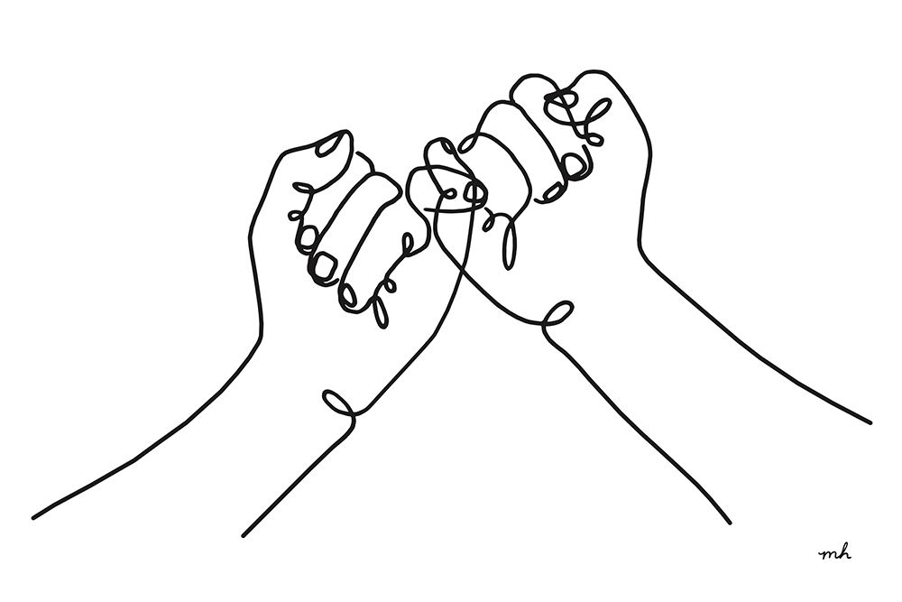 Happy Hands III art print by Moira Hershey for $57.95 CAD