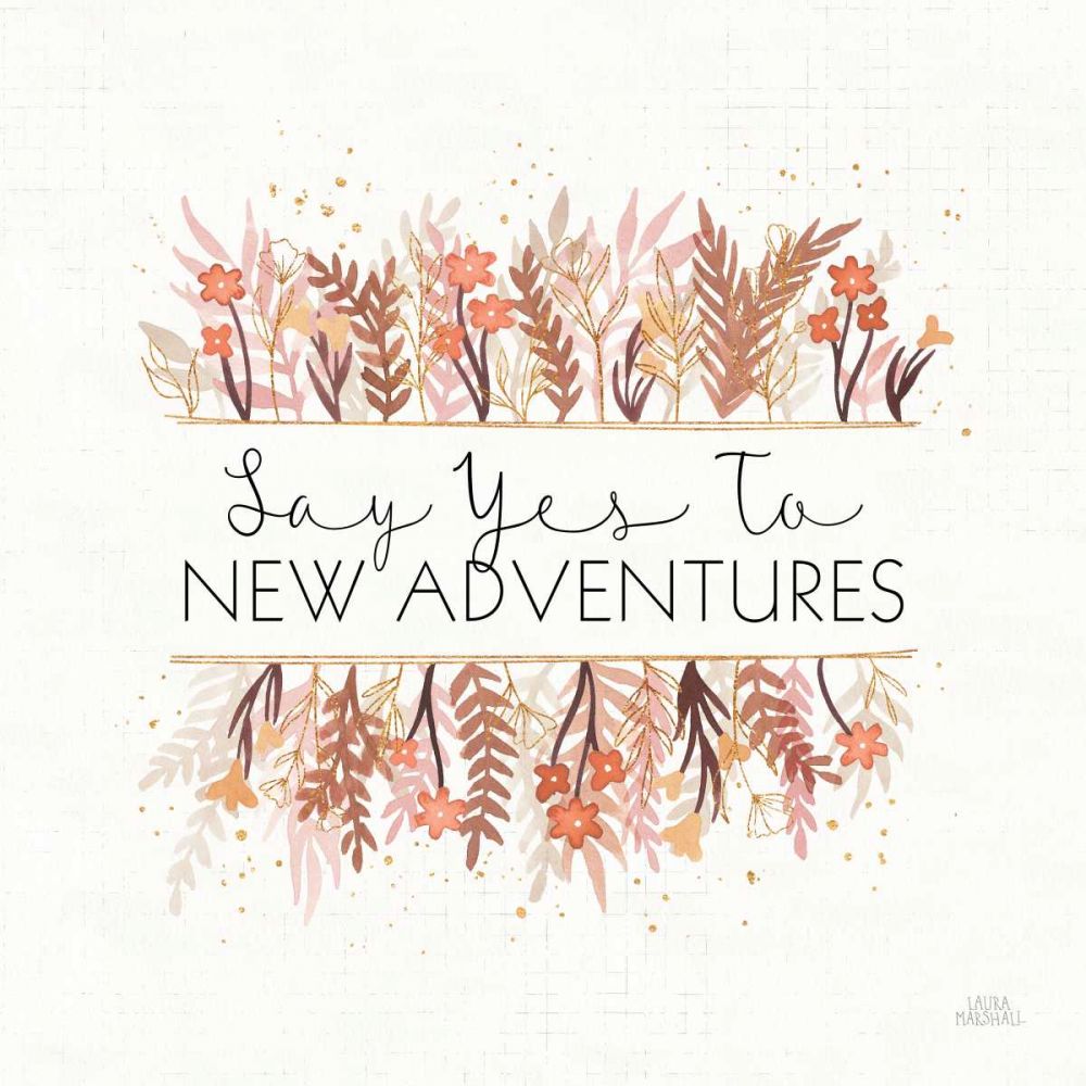Desert Blooms II art print by Laura Marshall for $57.95 CAD