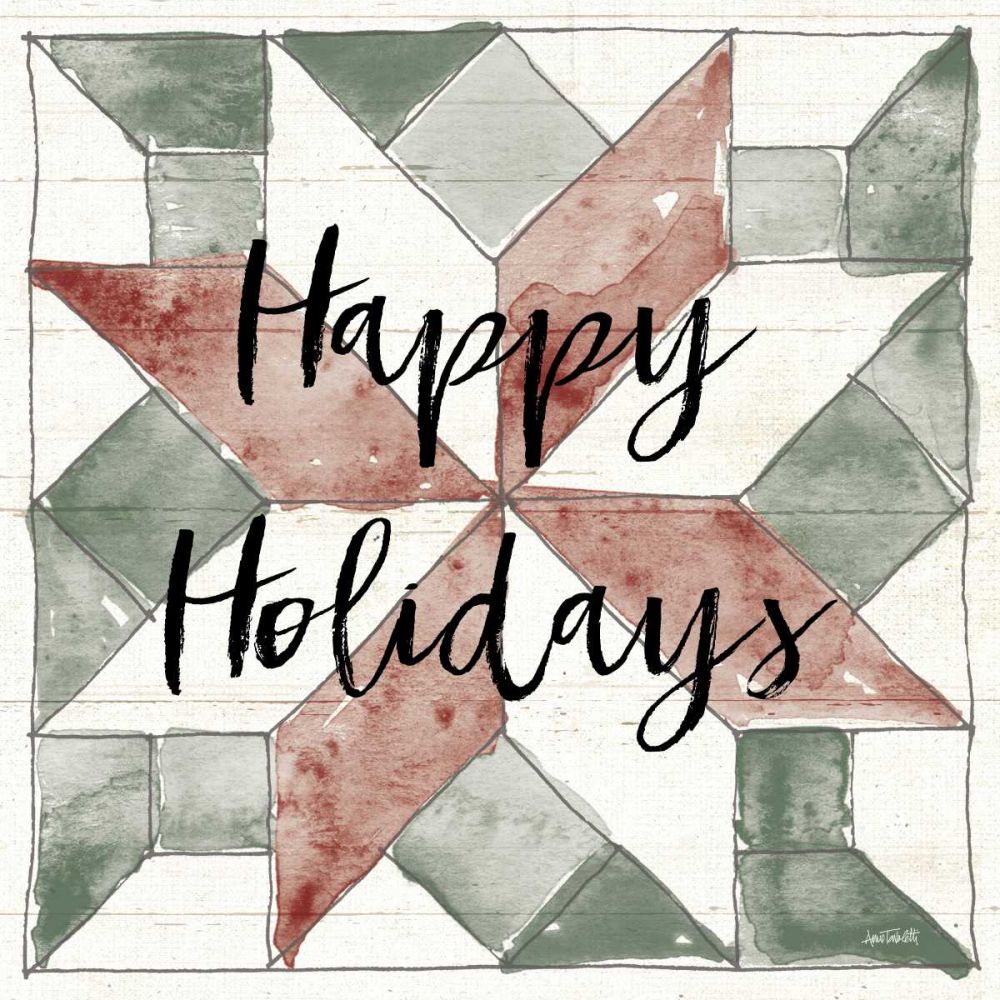 Holiday Farm Memories XI art print by Anne Tavoletti for $57.95 CAD