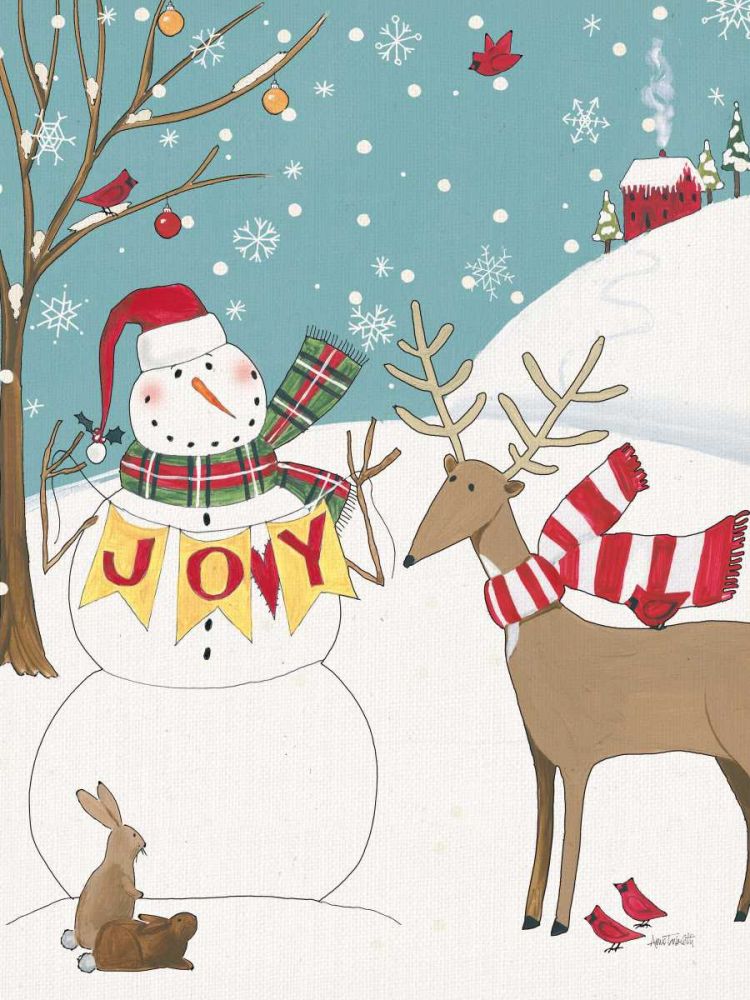 Woodland Christmas V No Dots art print by Anne Tavoletti for $57.95 CAD