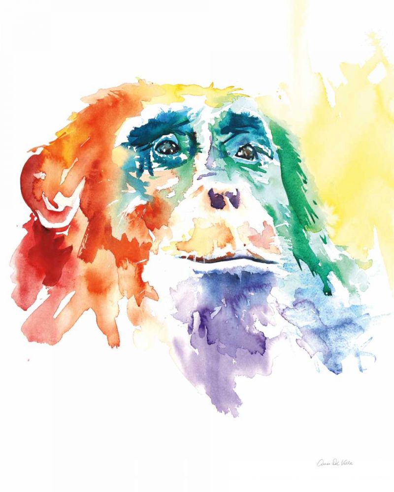 Chimpanzee I art print by Aimee Del Valle for $57.95 CAD