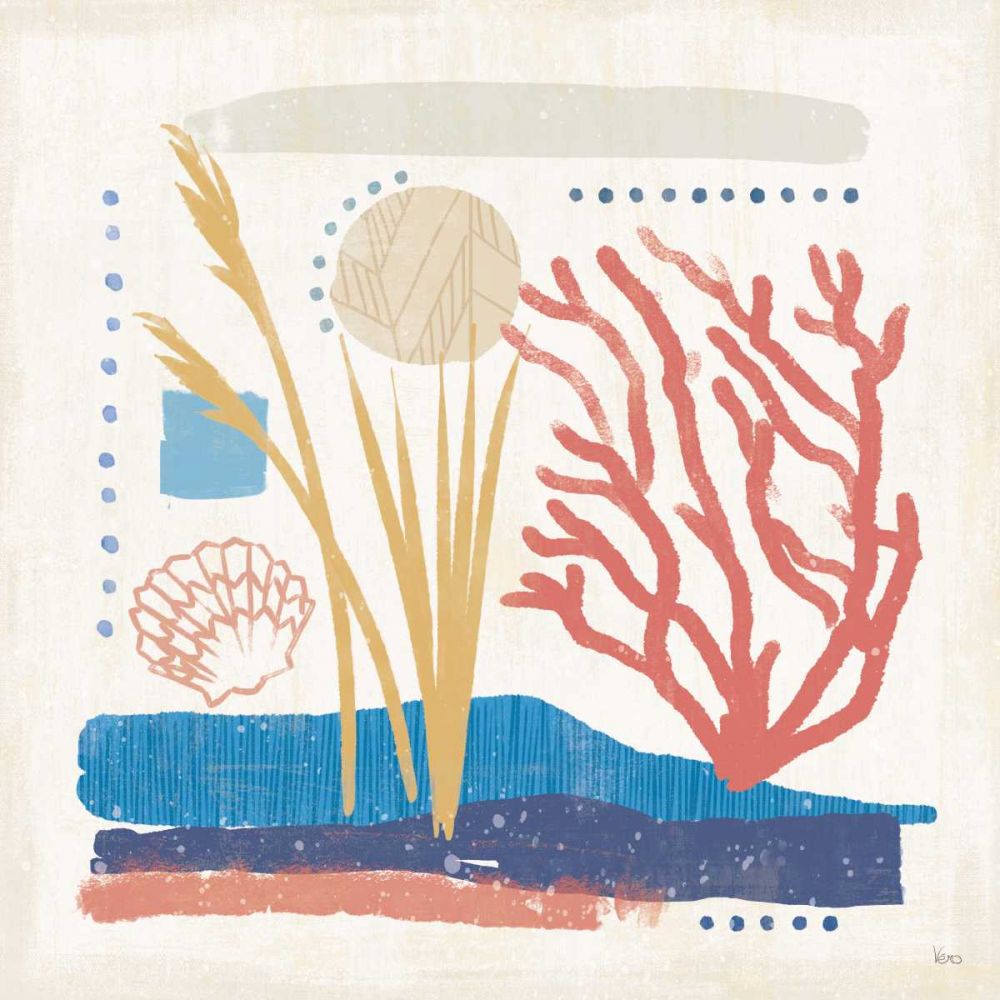 Coastal View III art print by Veronique Charron for $57.95 CAD