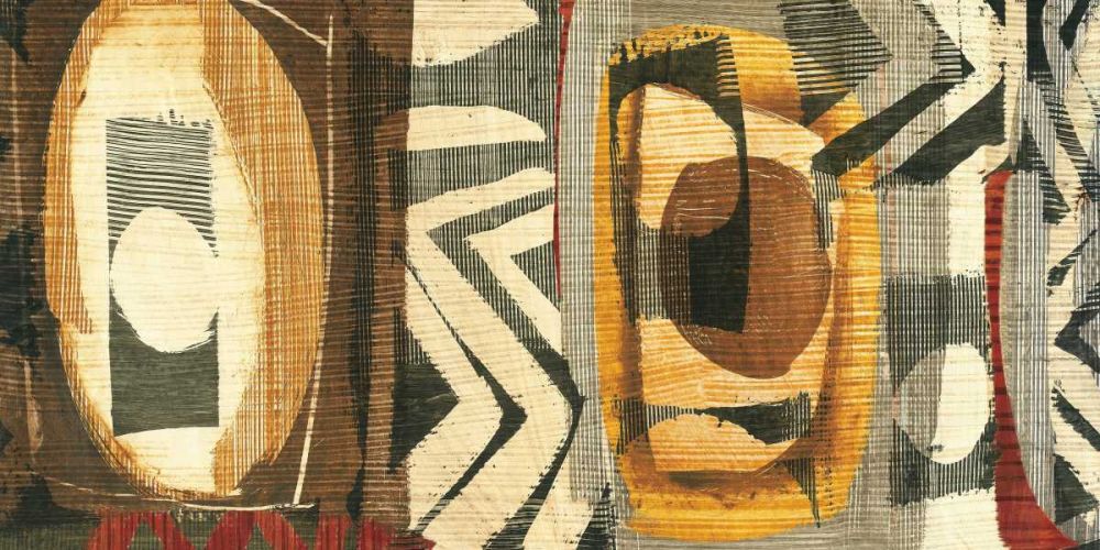 Graphic Abstract II art print by Wild Apple Portfolio for $57.95 CAD