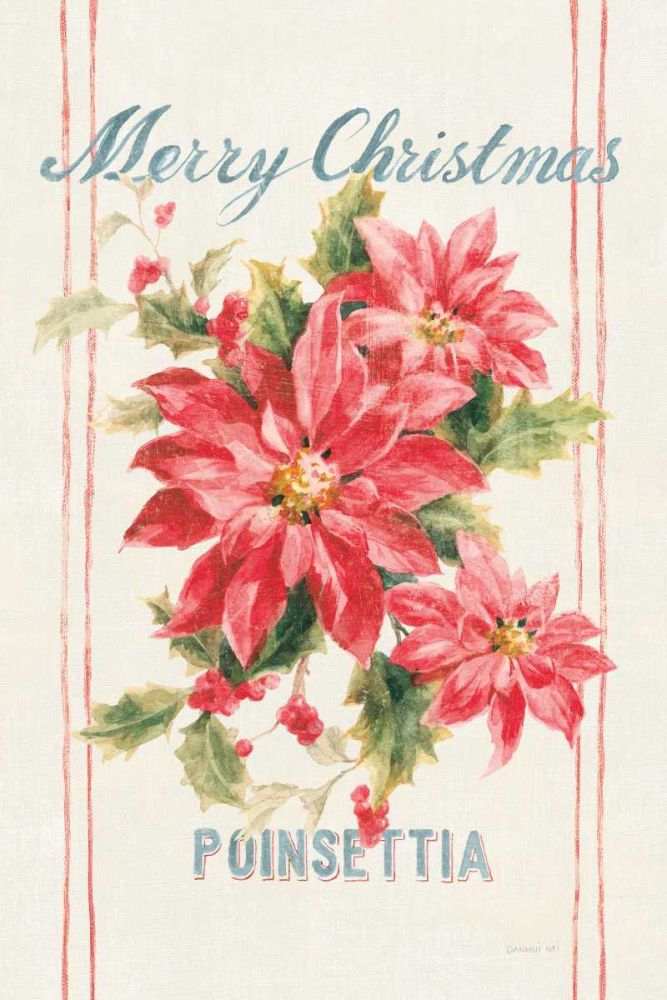 Floursack Holiday Bright III v2 art print by Danhui Nai for $57.95 CAD