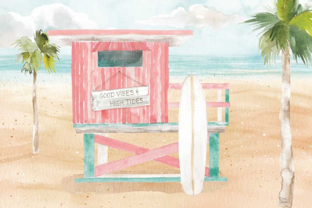 Surfs Up VIII art print by Dina June for $57.95 CAD