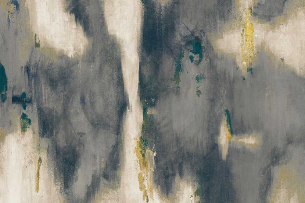 Blue Texture I Crop art print by Danhui Nai for $57.95 CAD