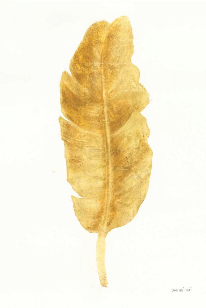 Palms of the Tropics III Gold art print by Danhui Nai for $57.95 CAD
