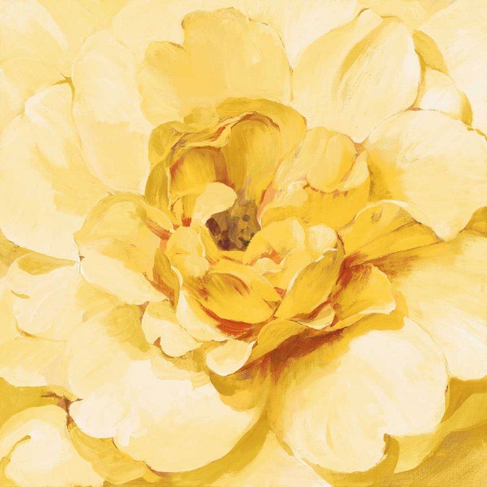 Yellow Peony art print by Danhui Nai for $57.95 CAD