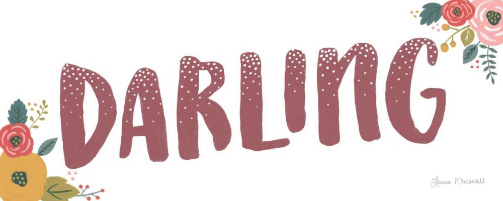 Darling art print by Laura Marshall for $57.95 CAD