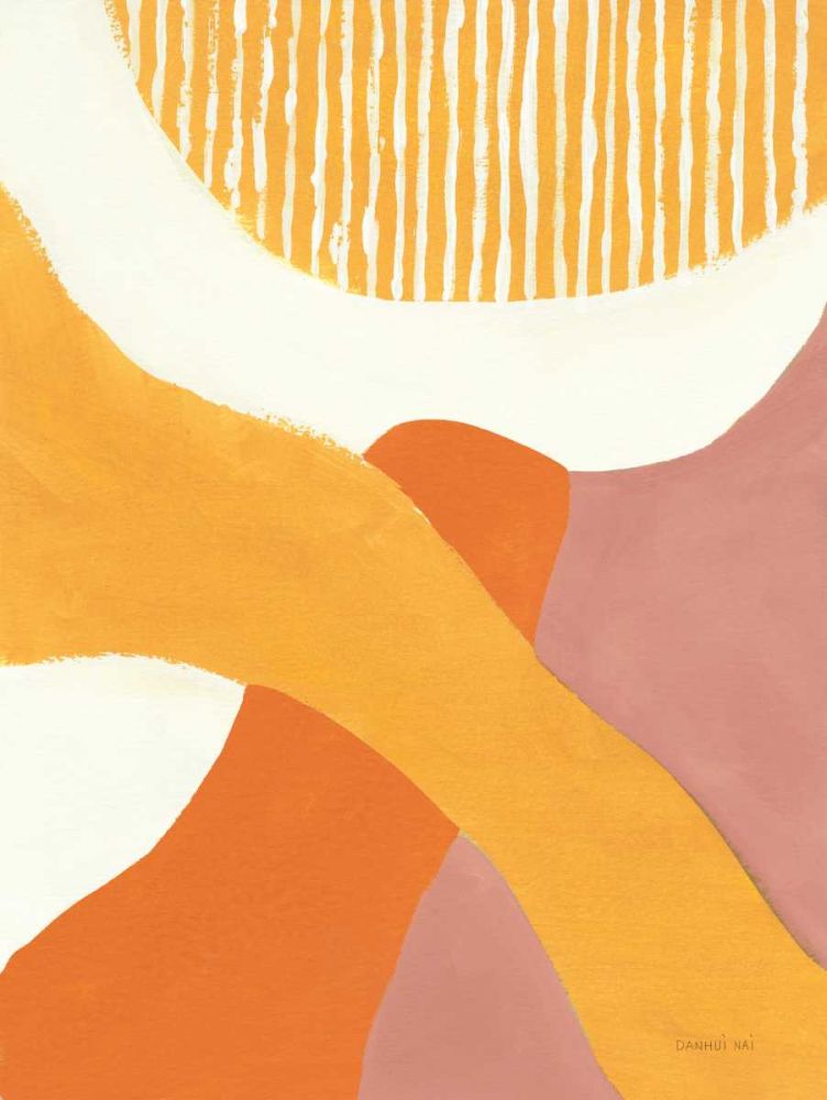 Retro Abstract VI Bright art print by Danhui Nai for $57.95 CAD