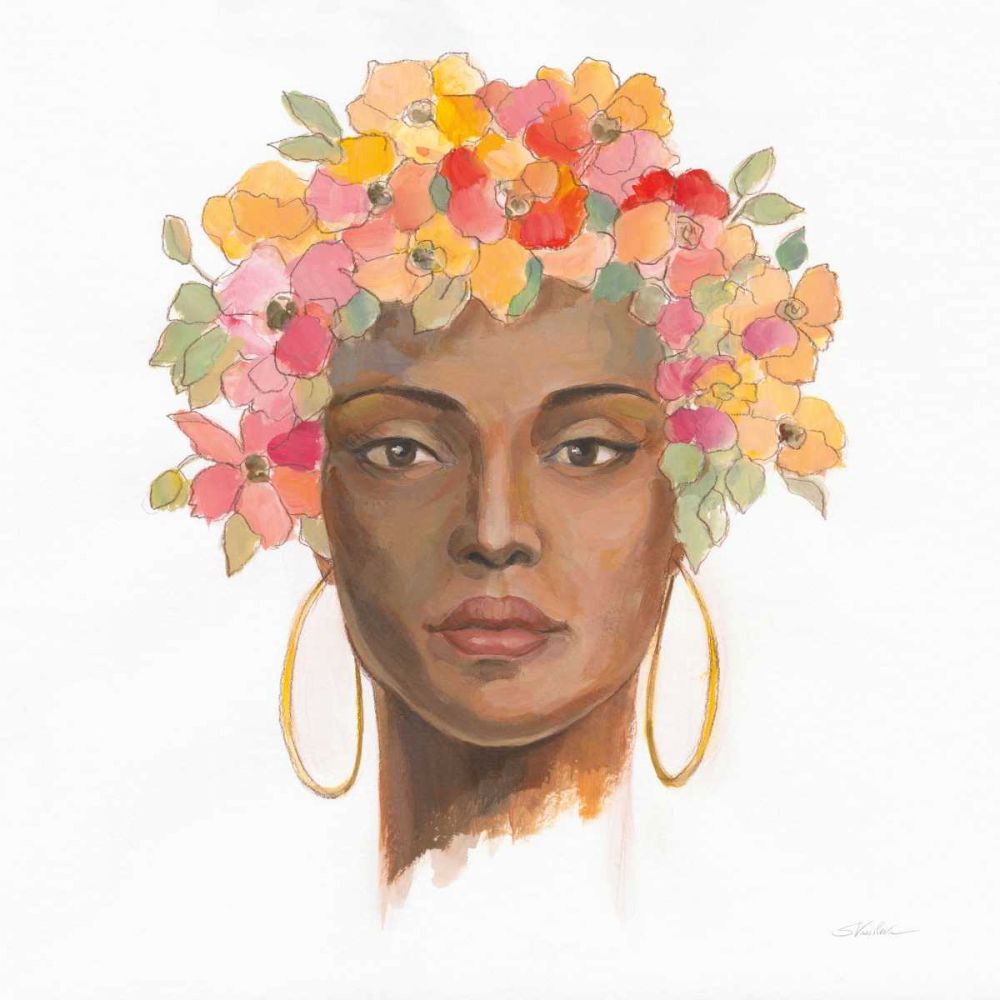 International Woman II art print by Silvia Vassileva for $57.95 CAD