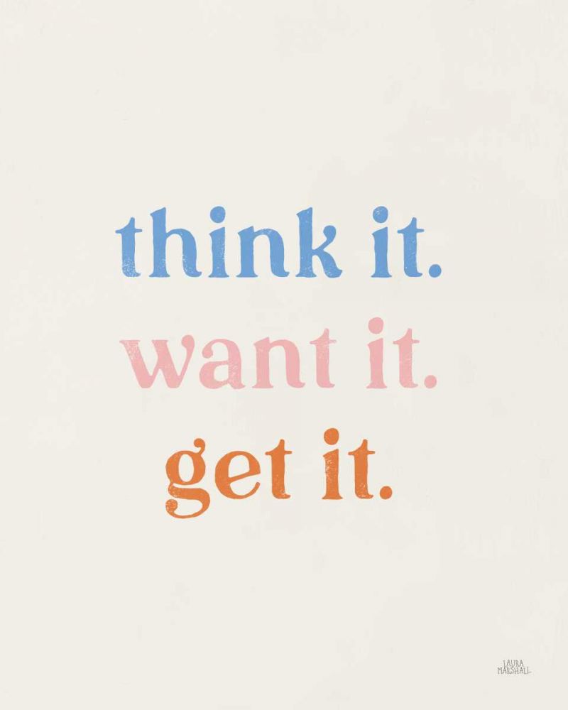 Think It art print by Laura Marshall for $57.95 CAD