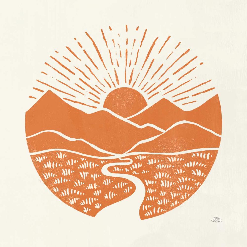 On the Horizon I art print by Laura Marshall for $57.95 CAD