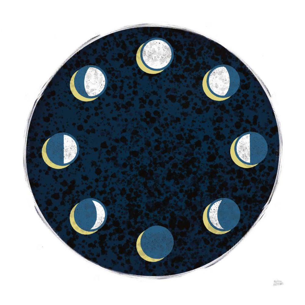 Celestial Map art print by Melissa Averinos for $57.95 CAD