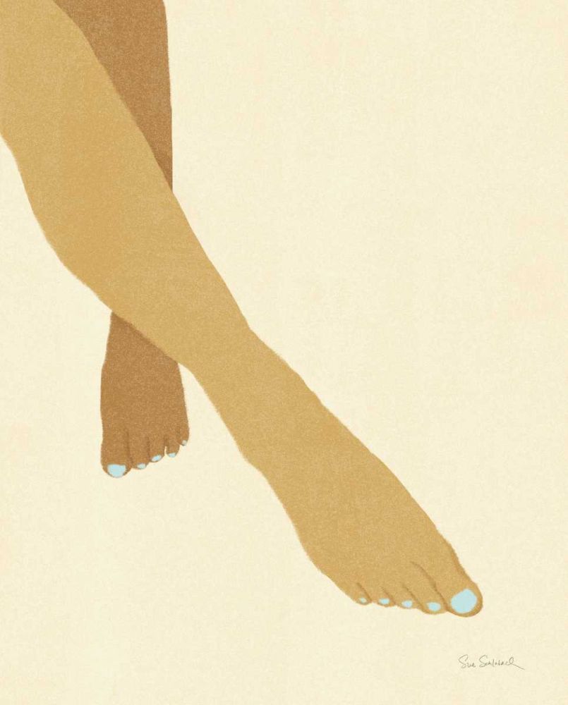 She Got Legs I art print by Sue Schlabach for $57.95 CAD