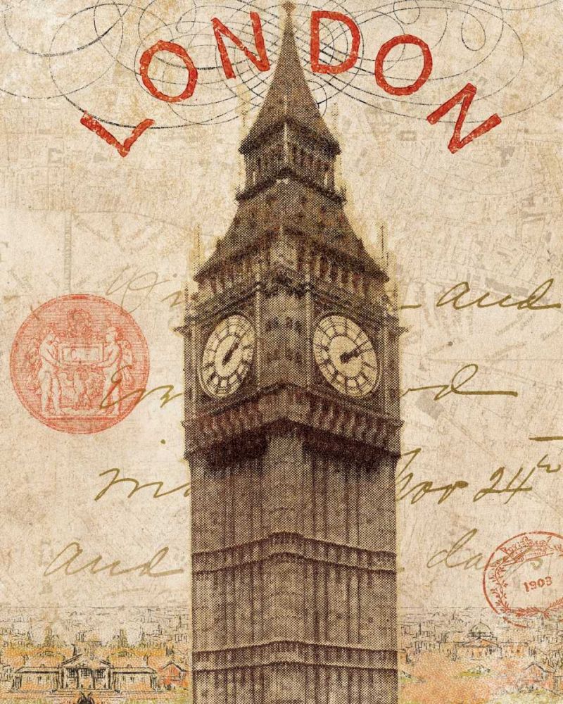 Letter from London art print by Wild Apple Portfolio for $57.95 CAD