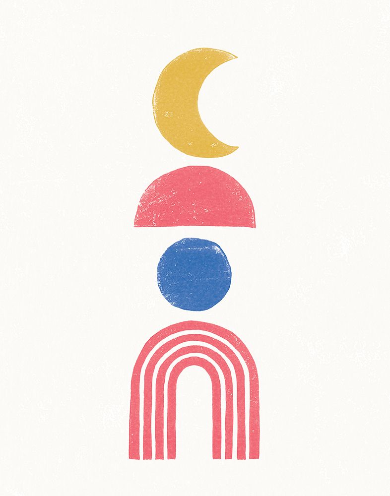 Minimalist Boho II Bright art print by Moira Hershey for $57.95 CAD