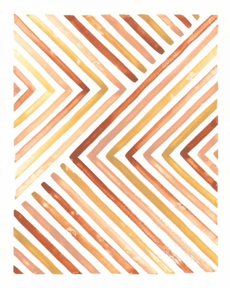 Desert Sunset I art print by Laura Marshall for $57.95 CAD