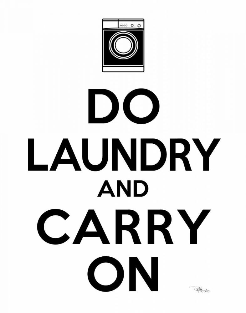 Laundry On I BW art print by Pela Studio for $57.95 CAD