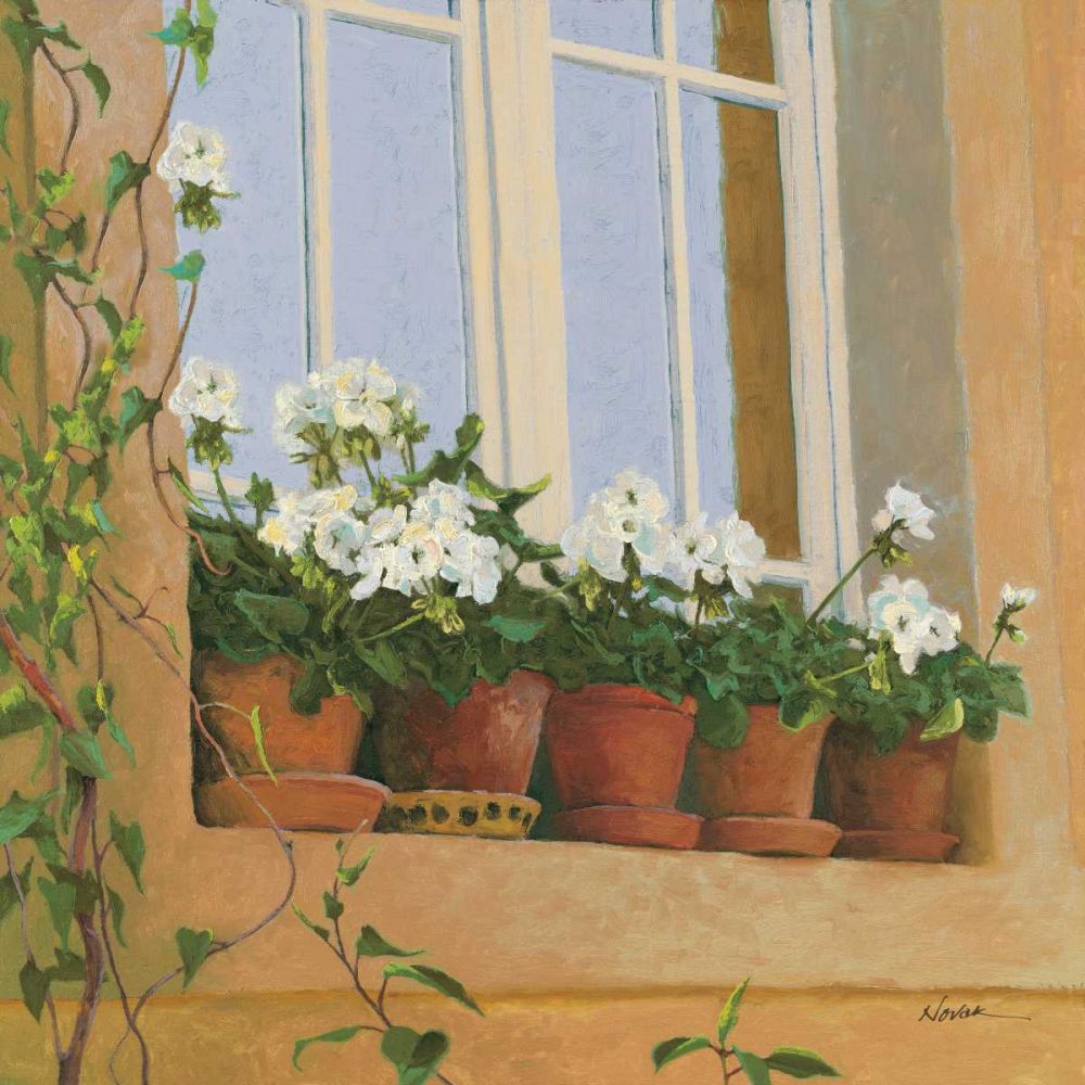 Chateau Creancey Window Light Sq art print by Shirley Novak for $57.95 CAD