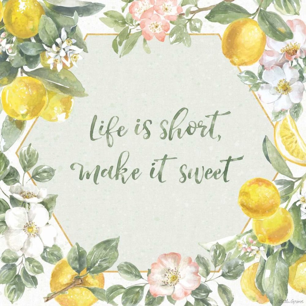 Citrus Charm II art print by Beth Grove for $57.95 CAD
