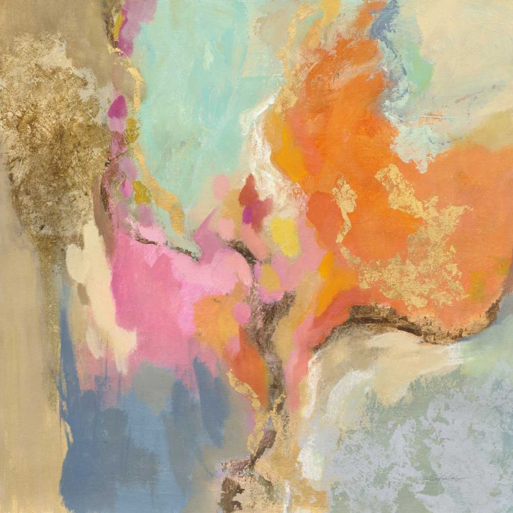 Tangerine Gold Mid Mod art print by Silvia Vassileva for $57.95 CAD