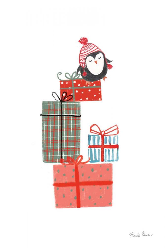 North Pole Pals II art print by Farida Zaman for $57.95 CAD