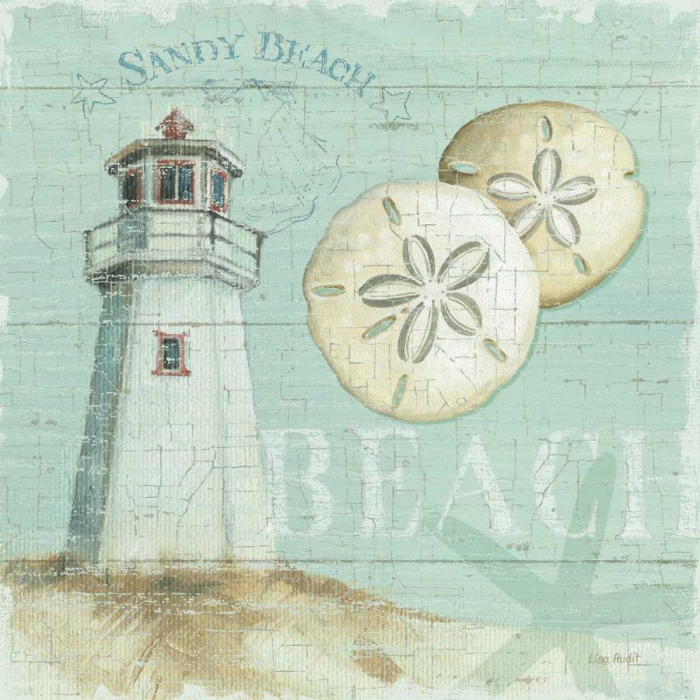 Beach House I art print by Lisa Audit for $57.95 CAD