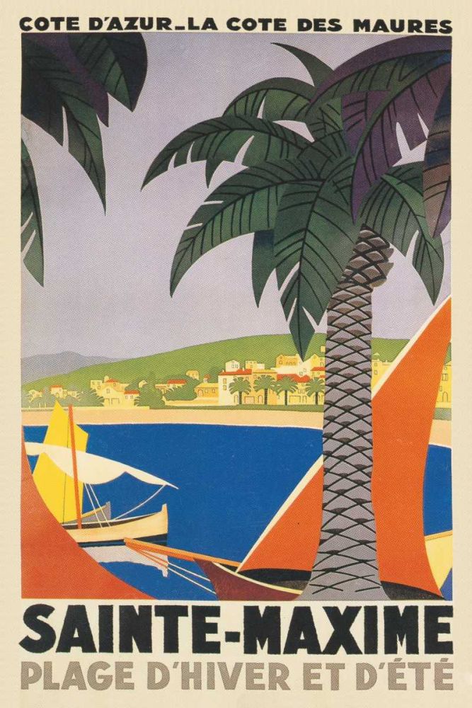 Travel Poster I art print by Wild Apple Portfolio for $57.95 CAD