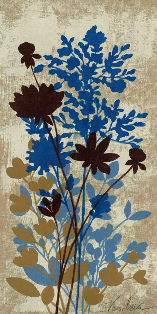 Spring Bouquet I on Tan art print by Silvia Vassileva for $57.95 CAD