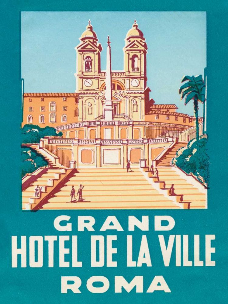 Travel Poster IV art print by Wild Apple Portfolio for $57.95 CAD