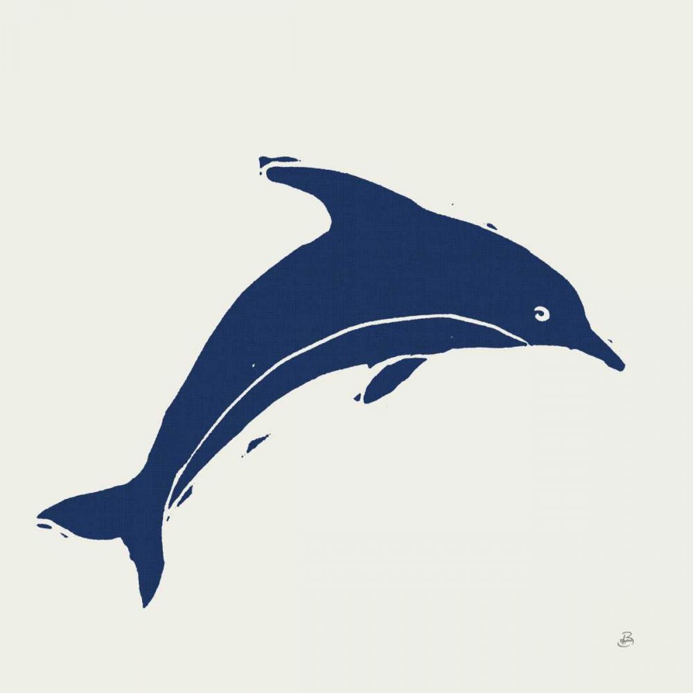 Primitive Sea VIII Navy art print by Daphne Brissonnet for $57.95 CAD