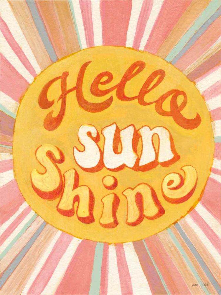 Hello Sunshine art print by Danhui Nai for $57.95 CAD